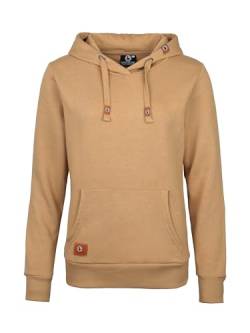 SCHIETWETTER Damen Hoodie, Kapuzenpullover, Sweater, Kapuzenhoodie unifarben, Allrounder, modisch Coffee 50 von SCHIETWETTER