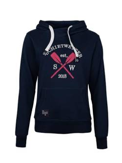 SCHIETWETTER Damen Hoodie Alexa, Kapuzenpullover, gestickt, warm Navy 44 von SCHIETWETTER