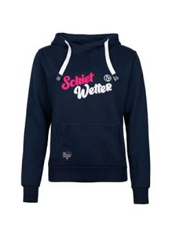 SCHIETWETTER Damen Hoodie Mara, Kapuzenpullover, modisch und kuschelig Navy 40 von SCHIETWETTER