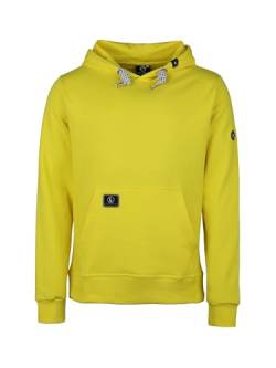 SCHIETWETTER Herren Hoodie Daniel Kapuzenpullover aus 60% Baumwolle, Basic für Herren, Dicker Pulli für Männer Yellow L von SCHIETWETTER