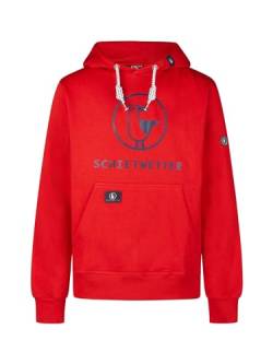 SCHIETWETTER Herren Hoodie Michael, Kapuzenpullover, Sweater, Kapuzenhoodie, Sweatshirt, warm, kuschelig, gemütlich red/Navy L von SCHIETWETTER