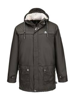 SCHIETWETTER Herren Regenjacke Dampfwalze Daniel, Friesennerz, Winterjacke, Regenmantel, Regenparka, gefüttert, wasserdicht, winddicht, verschweißte Nähte olive XL von SCHIETWETTER