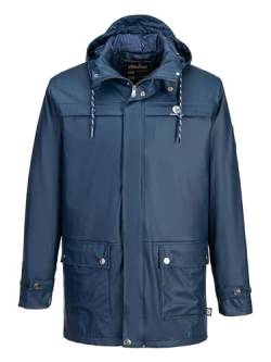 SCHIETWETTER Herren Regenjacke Glasauge Jimmy, Friesennerz, Regenparka, Parka, verschweißte Nähte, wasserdicht, winddicht navy L von SCHIETWETTER