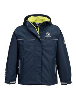 SCHIETWETTER Unisex Kinder Funktionsjacke Mika, Regenjacke, Ripstop coated, reißfest navy 164 von SCHIETWETTER