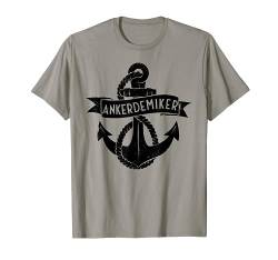 ANKERDEMIKER | Segler & Motorbootfahrer T-Shirt von SCHIFF AHOI Geschenke für Segler & Motorbootfahrer