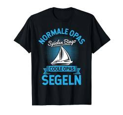 Opa Bingo Rentner Enkel | Segelboot Yacht Lustiges Segler T-Shirt von SCHIFF AHOI Geschenke für Segler & Motorbootfahrer