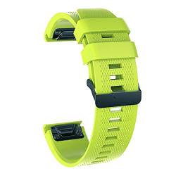 SCHIK 26 22 mm Silikon-Uhrenarmband für Garmin Fenix 7X Fenix 7 Fenix 6X 5X 3 3HR Descent MK1 Fenix 6 5 935 945 MARQ Wirstband Straps, 22 mm, Achat von SCHIK