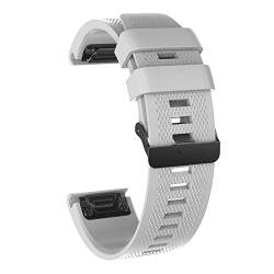 SCHIK 26 22 mm Silikon-Uhrenarmband für Garmin Fenix 7X Fenix 7 Fenix 6X 5X 3 3HR Descent MK1 Fenix 6 5 935 945 MARQ Wirstband Straps, For Fenix 5 6, Achat von SCHIK