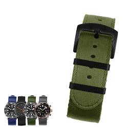 SCHIK Nato-Armband aus Nylon für Rox S-eiko-Armband, 20 mm, 22 mm, weiches Armband, 20 mm, Achat von SCHIK