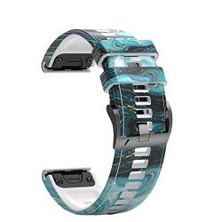 SCHIK Smartwatch-Armband für Garmin Fenix 7 7X 5X 6X Pro 6 5 Plus 3HR Enduro Watch, Schnellverschluss, Silikon, Easyfit, 26 x 22 mm, 26mm width, Achat von SCHIK