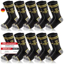 SCHMITZ.Tools Arbeitssocken Herren 35-38 in Premium Qualität - Work Socken - Arbeits Socken 35-38 - Herren Arbeitssocken Damen - Worker Socken Herren Arbeit - Baumwolle - Atmungsaktiv - 10 Paar von SCHMITZ.Tools