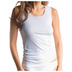 Schöller Damen Shirt ohne Arm Micro-Modal 3er Pack Größe 42, Farbe écru von SCHÖLLER
