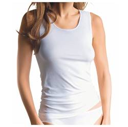 Schöller Damen Shirt ohne Arm Micro-Modal 3er Pack Größe 50, Farbe écru von SCHÖLLER