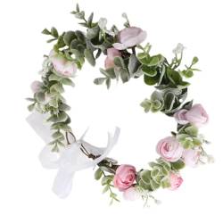 Brautblume für Hochzeit, Blumengirlanden, Haarkranz, Blumenkranz, Blumenstirnbänder, Blumenstirnbänder für Damen von SCUDGOOD