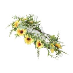 Brautblume für Hochzeit, Girlanden, Haarkranz, Blumenstirnbänder, Damen, Braut-Stirnbänder, Blumenstirnbänder von SCUDGOOD