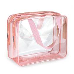 Multifunktionale Transparente Make Up Tasche Für Damen Und Mädchen Aufbewahrung Von Kosmetiktaschen Großes Fassungsvermögen Reise Kulturbeutel Transparente Kosmetiktasche Groß von SCUDGOOD