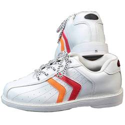 SDEQA Bowlingschuhe Herren Damen Leichter Trainer Bowlingschuhe rutschfest Und Bequem,Weiß,38 EU von SDEQA