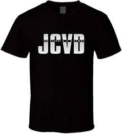 JCVD Logo Tee Cool Jean Claude Van Damme Movie Fan T-Shirt, Schwarz , XL von SDGF