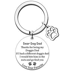 SDOFY Lustiges Hunde-Geschenk für Hundeliebhaber, Geschenk für Männer, Vatertag, Weihnachten, Geburtstag, Geschenk für Hund Papa von SDOFY
