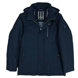 SEA BARRIER Herren-Winterjacke mit Kapuze in Übergröße 3XL 4XL 5XL 6XL 7XL, blau, XXXXXL von SEA BARRIER