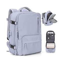 Handgepäck Rucksack 45X36X20 für Easyjet Reiserucksack Wasserdichter Unter Dem Sitz Handgepäck Rucksack Flugzeuge Reisetasche Weekendertasche Wanderrucksack Lässiger Tagesrucksack,A14-Taro Lila von SEAFEW