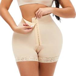 SEAUR Damen Hohe Taille Formend Hosen Push Up Pants Butt Lifter Shorts Body Shaper Unterhose Spitze Miederpants von SEAUR