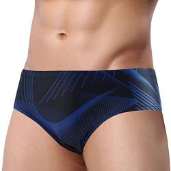 SEAUR Herren Badehose Eng Kurz Bedeshorts Schwimmhose Schnell Trocknend Wassersport Classic Swimming Swim Trunks Briefs Schwimmbad Strand Training - 3XL von SEAUR