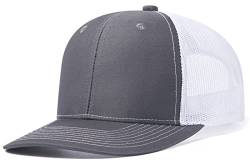SEAUR Herren Trucker Cap Sommer Snapback Caps Baseball Kappe Verstellbar Mesh Atmungsaktiv von SEAUR