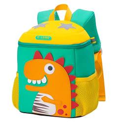 SEAUR Kindergartenrucksack Jungen Mädchen Klein Rucksack Kindergarten Vorschule Wasserdicht Kita Rucksack Kinderrucksack mit Brust Gurt Kleinkind Schultasche 26 * 15 * 33cm 13L - 3-10 Jahre von SEAUR