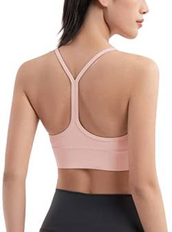 SEAUR Sport BH Damen Abnehmbare Gepolstert Sport Bustier Nahtlose Yoga Top Atmungsaktiv von SEAUR