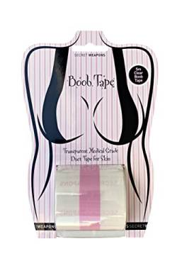 SECRET WEAPONS Damen Boob Tape BH, Transparent (klar-transparent), Eine Größe von SECRET WEAPONS