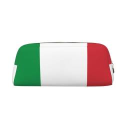 SEFZCXDN Federmäppchen mit italienischer Flagge, multifunktional, Reise-Kosmetiktasche, gold, Einheitsgröße, Kosmetikkoffer von SEFZCXDN