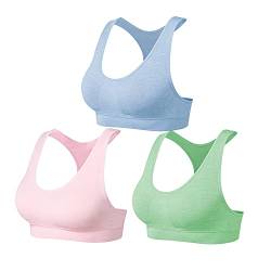 SEGRILA Damen Sport BH Set Ohne Bügel Yoga Bustier Gepolsterter von SEGRILA