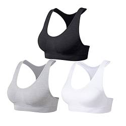 SEGRILA Damen Sport BH Set Ohne Bügel Yoga Bustier Gepolsterter von SEGRILA