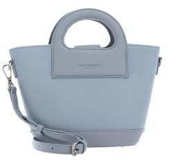 SEIDENFELT MANUFAKTUR Moheda Small Shopper Bag Soft Blue von SEIDENFELT MANUFAKTUR