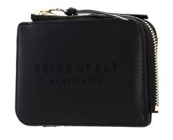 SEIDENFELT MANUFAKTUR Tilda Cardholder Black/Gold von SEIDENFELT MANUFAKTUR