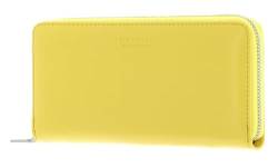 Seidenfelt Smilla - Damen- Geldbörse 19 cm yellow von SEIDENFELT MANUFAKTUR