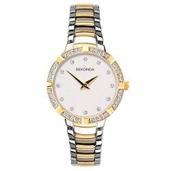 SEKONDA 40070 Ladies Gold Alloy Watch von SEKONDA