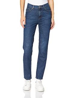 SELECTED FEMME BLUE Damen SLFAMY HW Slim Row U NOOS Jeans, Dark Blue Denim, 31/32 von SELECTED FEMME BLUE