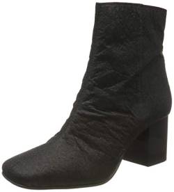 SELECTED Damen SLFZOEY Textile Boot B Stiefel, Schwarz,37 von SELECTED FEMME