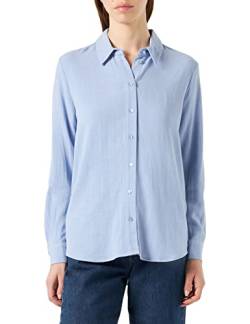 SELECTED FEMME A/S Damen Slfviva Ls Shirt Noos Hemd, Blue Heron, 40 EU von SELECTED FEMME