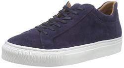 SELECTED FEMME Damen SFDONNA Suede Sneaker Sneakers, Blau (Dark Navy), 37 von SELECTED FEMME