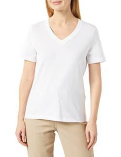 SELECTED FEMME Damen Slfessential V-neck Tee Noos T Shirt, Bright White, L EU von SELECTED FEMME