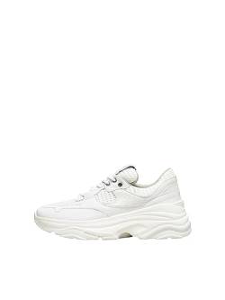 SELECTED FEMME Damen Slfgavina Trainer Noos B Sneaker, White, 36 EU von SELECTED FEMME