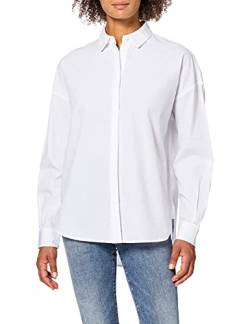 SELECTED FEMME Damen Slfhema Ls Shirt B Noos Hemd, Bright White, 36 EU von SELECTED FEMME