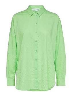 SELECTED FEMME Damen Slflina-sanni Shirt Noos Bluse, Pistachio Green, 34 EU von SELECTED FEMME