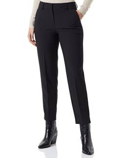 SELECTED FEMME Damen Slfrita-ria Mw Cropped Pant Black Noos, Schwarz, 40 von SELECTED FEMME