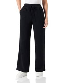 SELECTED FEMME Damen Slfviva-gulia Hw Long Linen Pant Noos Hosen, Schwarz, 34 EU von SELECTED FEMME