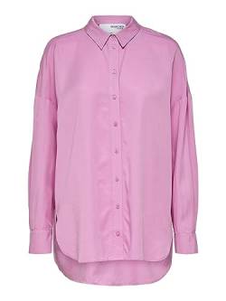 SELECTED FEMME Women's SLFSANNI LS Shirt NOOS Bluse, Cyclamen, 36 von SELECTED FEMME