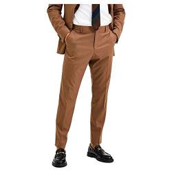 SELECTED HOMME BLACK Men's SLHSLIM-MYLOLOGAN D Camel TRS B NOOS Hose, 102 von SELECTED HOMME BLACK